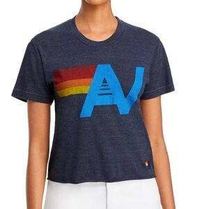 **NWT Aviator Nation Crop T-Shirt